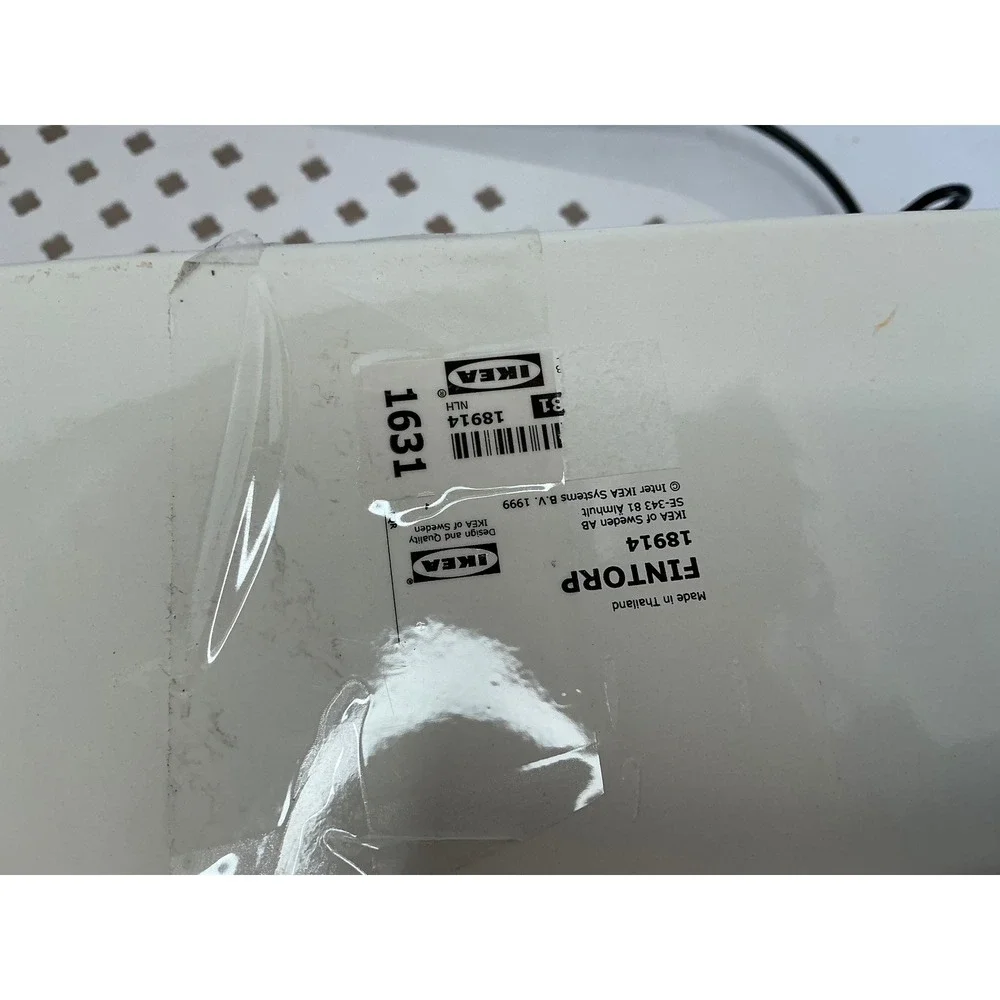 IKEA Fintorp Condiment Stand Planter Enamel Off White Farmhouse Kitchen Storage